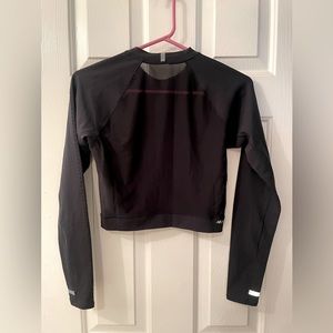 New Balance cropped running long sleeve top Size S